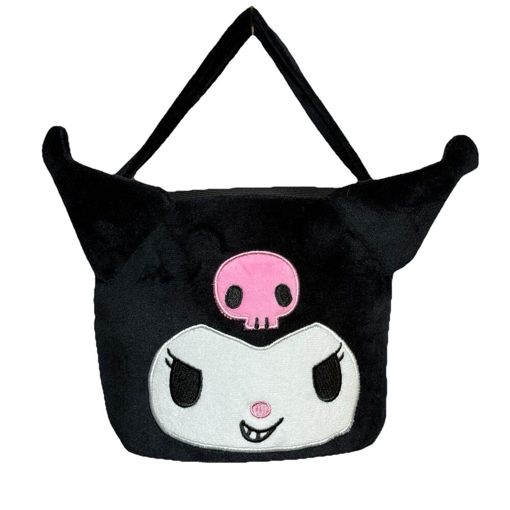 Sanrio Characters Hello Kitty Kuromi Face-shaped Halloween Easter Bucket NWT